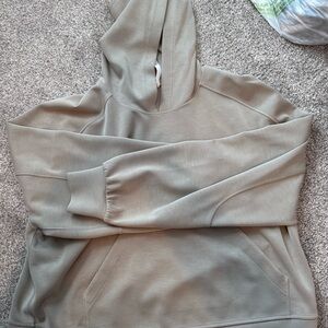 lululemon athletica Women's Tan Hoodie Sweatshirt